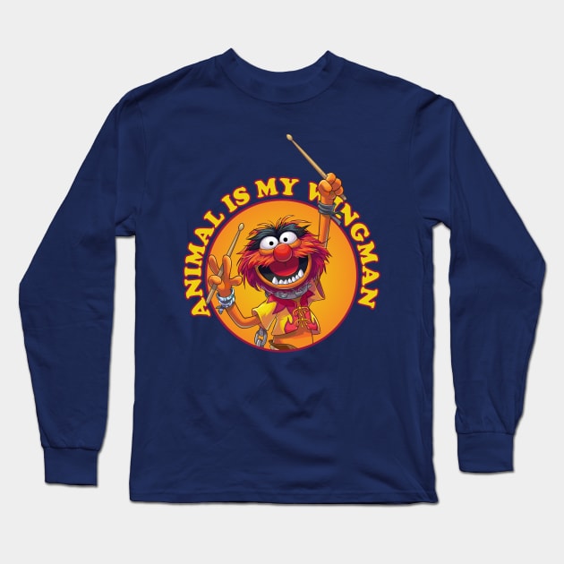 Muppets Animal Long Sleeve T-Shirt by sagitarius